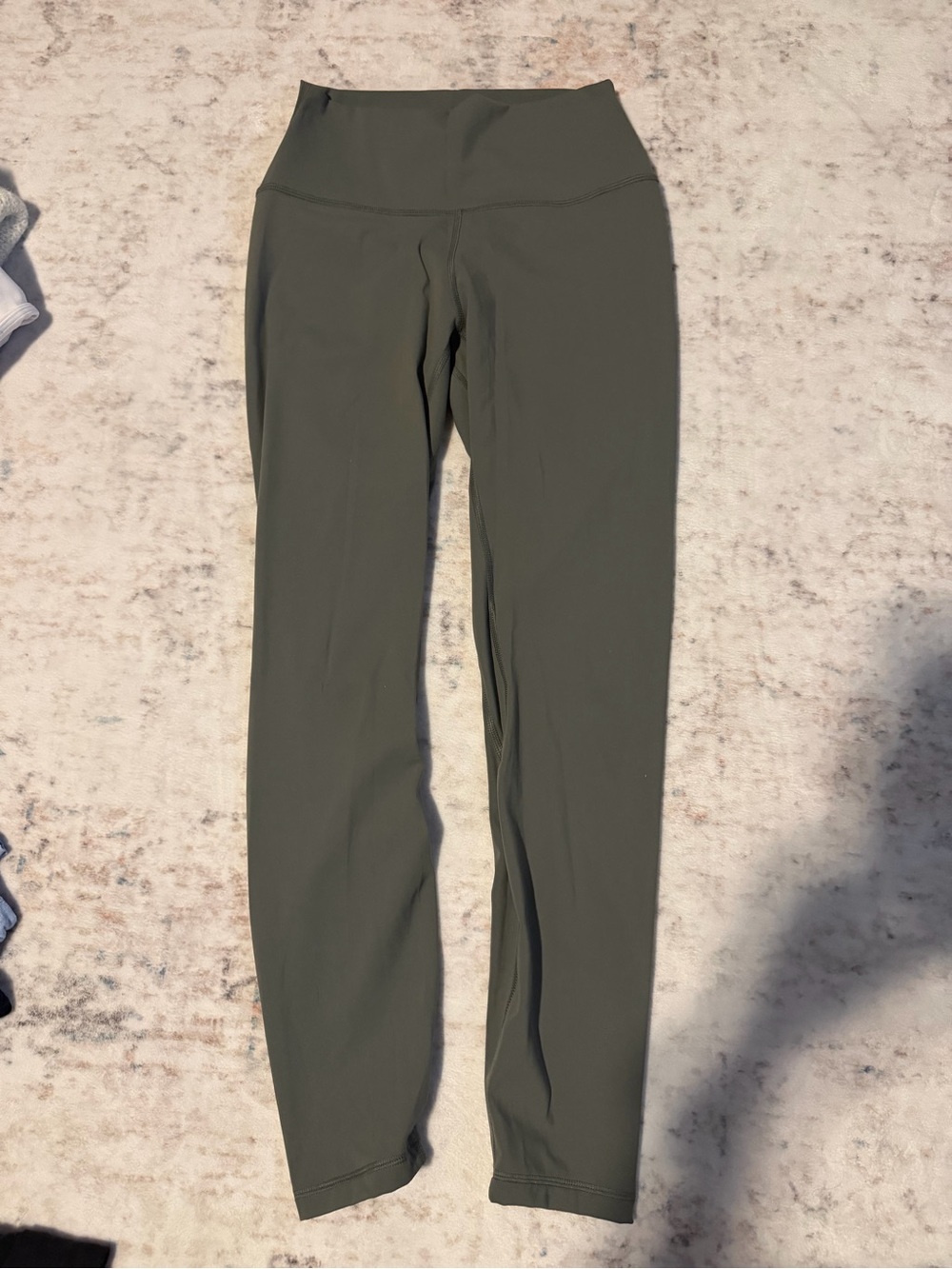 CRZ YOGA Olive Green High-Waist Leggings